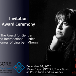 Award for Gender and Intersectional Justice in Honor of Lina ben Mhenni